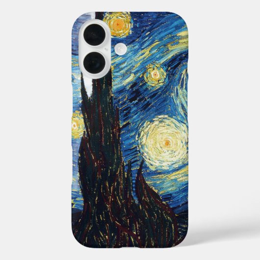 ザ・スターリーナイトbyヴィンセント・ヴァン・ゴッホ Case-Mate iPhoneケース (裏面)