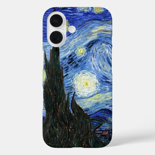 ザ・スターリーナイトbyヴィンセント・ヴァン・ゴッホ Case-Mate iPhoneケース (裏面)