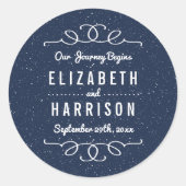 ザ・スター結婚リー・ナイトのコレクション – お気に入り ラウンドシール (正面)