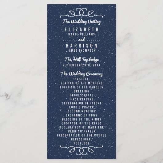 ザ・スター結婚リー・ナイトのコレクション – プログラム (正面)