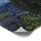 ザ・スター・ナイト[1889] byヴィンセント・ヴァン・ゴッホ ポスター (角)