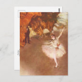 ザ・スター・バイ・エドガー・ガスのはがき ポストカード (正面/裏面)