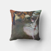 ザ・スター、バレリーナ、エドガー・デガス、1878 クッション (裏面)