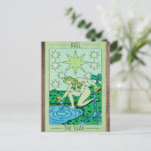 ザ・スターXVIIタロットカード専攻のアルカナ ポストカード (スタンド正面)