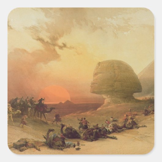 ザ・スフィンクス・アット・ギザ スクエアシール (正面)