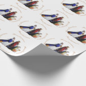 ザ・スリーマギ贈り物とクリスマスグリーティング ラッピングペーパー (角)