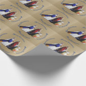 ザ・スリーマギ贈り物とクリスマスグリーティング ラッピングペーパー (角)