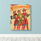 ザ・スリーマギ、詳細から出生 キャンバスプリント (インサイチュ (ウッドフロア))