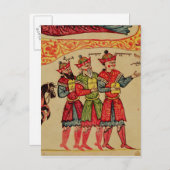 ザ・スリーマギ、詳細から出生 ポストカード (正面/裏面)