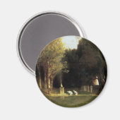 ザ・セイクルウッドバイアーノルド・ボックリンヴィンテージアート マグネット (正面/裏面)