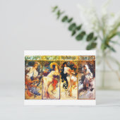 ザ・セカンドフォーシーズンズミュシャはがき ポストカード (スタンド正面)