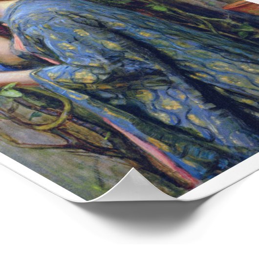 ザ・ソウル・オブ・ザ・バラ、ジョン・ウィリアム・ウォーターハウス ポスター (角)