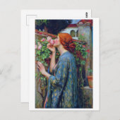 ザ・ソウル・オブ・ザ・バラ、ジョン・ウィリアム・ウォーターハウス ポストカード (正面/裏面)