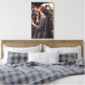 ザ・ソウル・オブ・ザ・バラ(by John William Waterhouse) キャンバスプリント (インサイチュ (寝室))