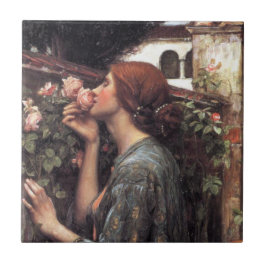 ザ・ソウル・オブ・ザ・バラ(by John William Waterhouse) タイル