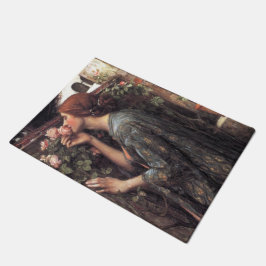 ザ・ソウル・オブ・ザ・バラ(by John William Waterhouse) ドアマット