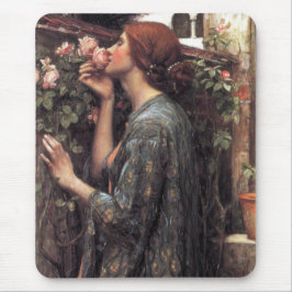 ザ・ソウル・オブ・ザ・バラ(by John William Waterhouse) マウスパッド