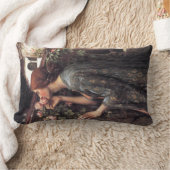 ザ・ソウル・オブ・ザ・バラ(by John William Waterhouse) ランバークッション (ブランケット)