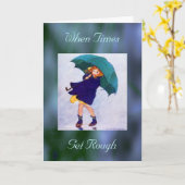 ザ・タイムズ・ザ・ラフ・カード カード (黄色い花)