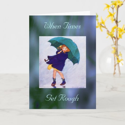 ザ・タイムズ・ザ・ラフ・カード カード (黄色い花)