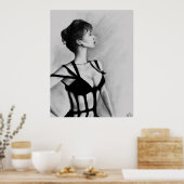 ザ・ダムオリジナルアートポートレートスケッチポスター ポスター (キッチン)