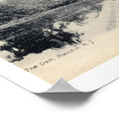 ザ・ダム、ボントン、ニュージャージーNJ ポスター (角)