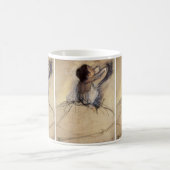ザ・ダンサーバイエドガー・デガ、ヴィンテージ・バレリーナ・アート コーヒーマグカップ (中央)