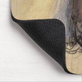 ザ・ダンサーバイエドガー・デガ、ヴィンテージ・バレリーナ・アート マウスパッド (コーナー)