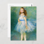 ザ・ダンサーバイピエール=オーギュストルノアール ポストカード (正面/裏面)