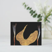 ザ・ダンサーLoie Fuller By Moser Koloman (最高のQual) ポストカード (スタンド正面)