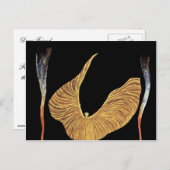 ザ・ダンサーLoie Fuller By Moser Koloman (最高のQual) ポストカード (正面/裏面)