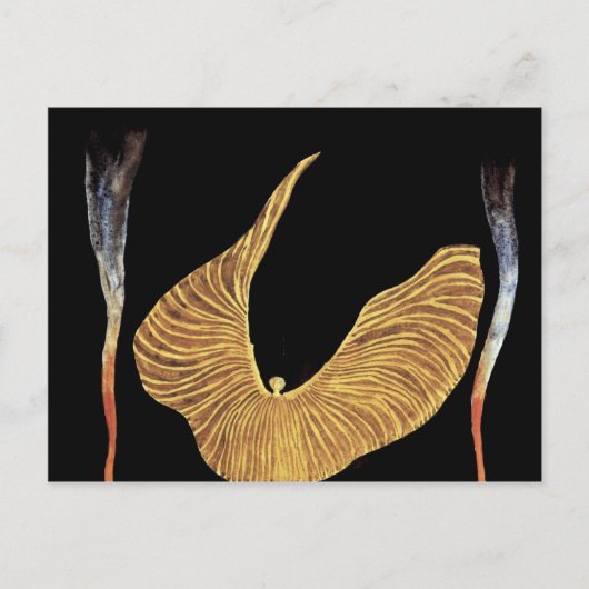 ザ・ダンサーLoie Fuller By Moser Koloman (最高のQual) ポストカード (正面)