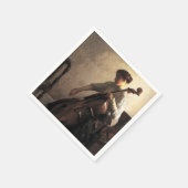 ザ・チェリスト（Joseph DeCamp著） スタンダードカクテルナプキン (角)