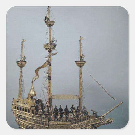 ザ・チャールズV自動時計 スクエアシール (正面)