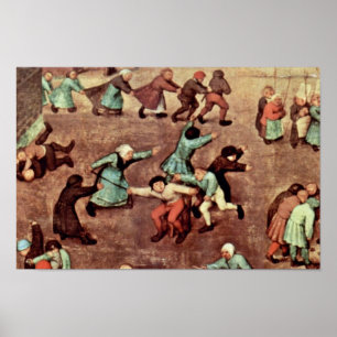 ザ・チルドレンズゲーム詳細by Bruegel D. Piete. ポスター