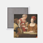 ザ・チートとクラブのエース、ラ・ツアー マグネット (正面/裏面)