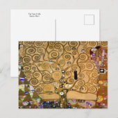 ザ・ツリー・オブ・ライフ・バイ・グスタフ・クリムト・ポストカード ポストカード (正面/裏面)