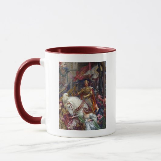 ザ・ツークラウンc. 1900サー・フランク・ディクシー マグカップ (左)