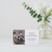 ザ・ティー・フレンズ 名刺 (スタンド正面)