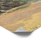 ザ・テムズとハンプトン教会, 1874 ポスター (角)