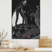 ザ・テル・テラス・ハート・バイ・ハリー・クラーク ポスター (キッチン)