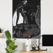 ザ・テル・テラス・ハート・バイ・ハリー・クラーク ポスター (ホームオフィス)