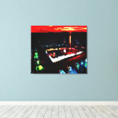 ザ・テンプル・イン・ザ・ワイルダネス キャンバスプリント (インサイチュ (ウッドフロア))