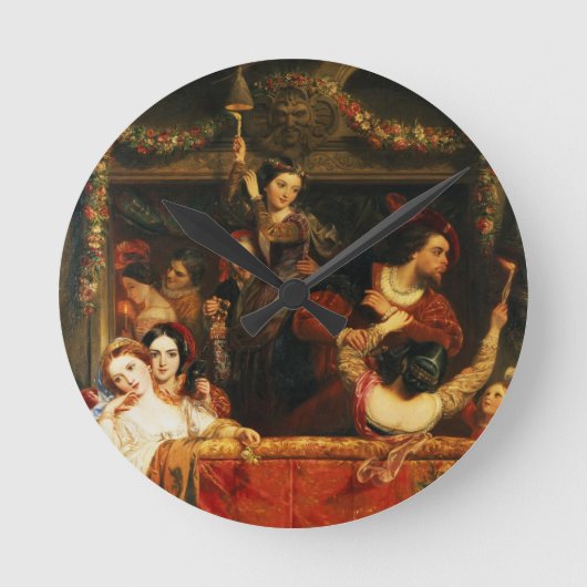 ザ・ディバージョン・オブ・ザ・モッコレッティ – ザ・ラスト・ゲイ・不機嫌 ラウンド壁時計 (正面)