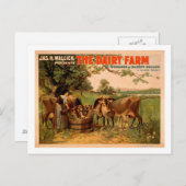 ザ・デイリーファーム眠いホロウのロマ遊ンス ポストカード (正面/裏面)