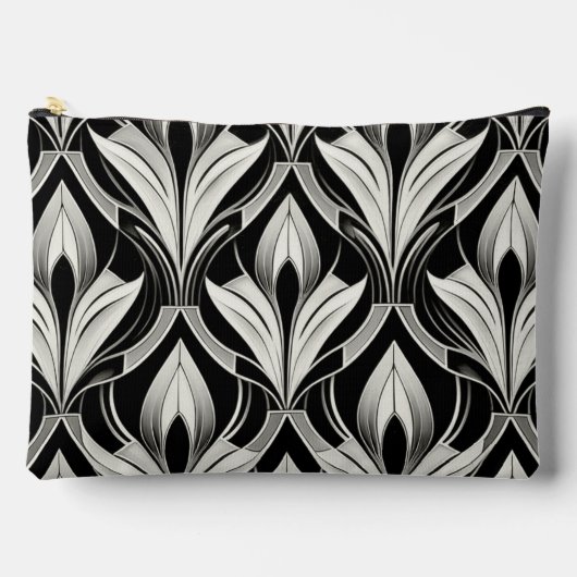 ザ・デカティブ・ブラック&ホワイト アクセサリーポーチ (正面)