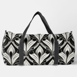 ザ・デカティブ・ブラック&ホワイト ダッフルバッグ