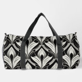 ザ・デカティブ・ブラック&ホワイト ダッフルバッグ (裏面)