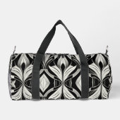 ザ・デカティブ・ブラック&ホワイト ダッフルバッグ (裏面)