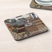 ザ・デザインセンター デコール 硬質プラスチックコースター コースター (左側)